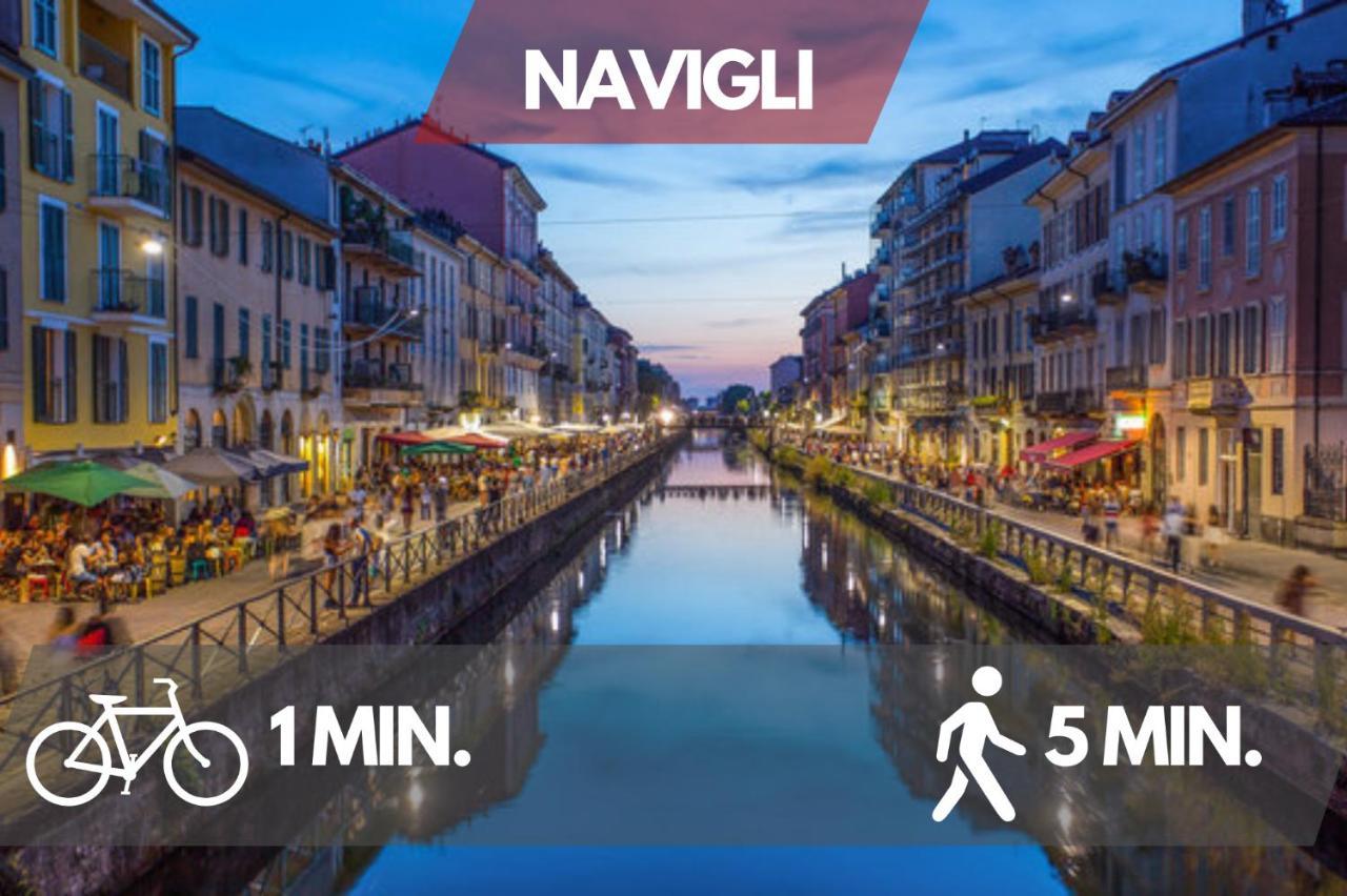 Navigli Design Loft - 7 Stops From Duomo, Ac, Netflix Milan Exterior photo